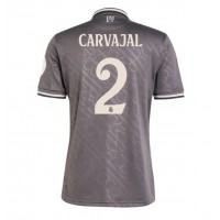 Camiseta Real Madrid Daniel Carvajal #2 Tercera Equipación Replica 2024-25 mangas cortas